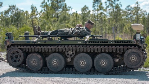 US Marine Corps Tests Expeditionary Modular Autonomous Vehicle