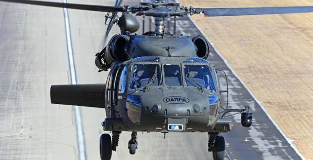 DARPA Completes Autonomous Flight of UH-60A Black Hawk Helicopter