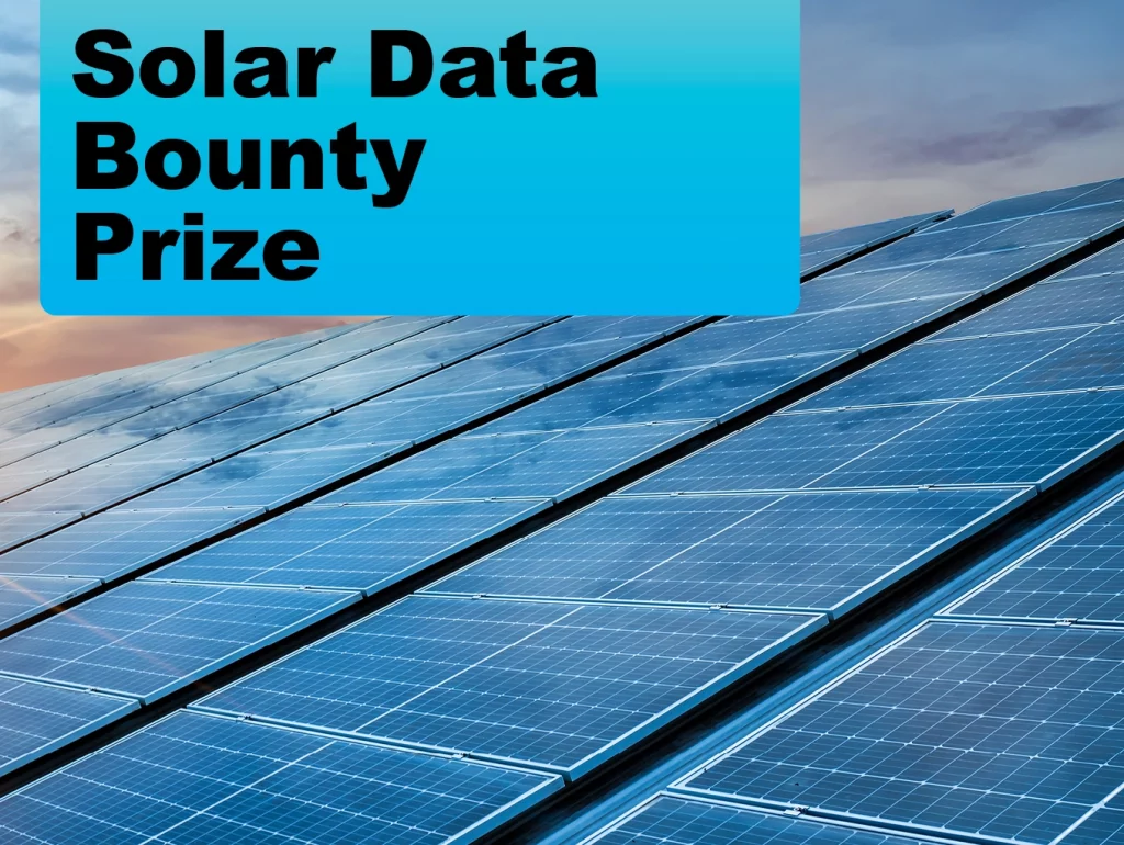 Solar Data Bounty Prize