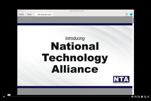 Introducing The National Technology Alliance