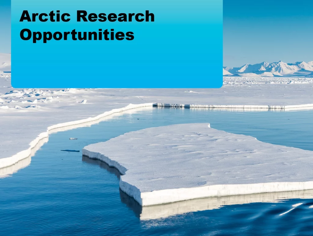 Due: 2024-01 Arctic Research Opportunities