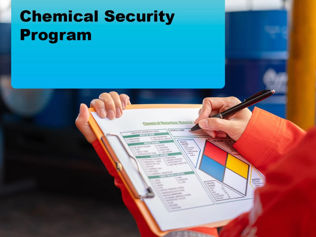 Due: 2024-01 Chemical Security Program
