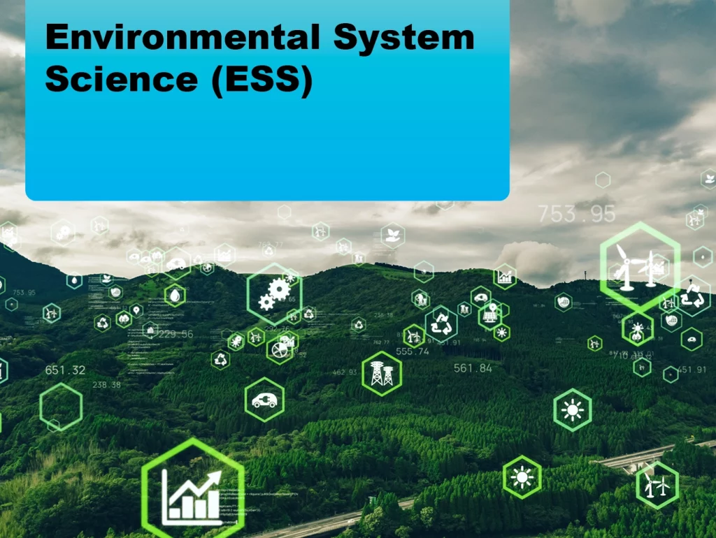 Due: 2024-02 Environmental System Science (ESS)