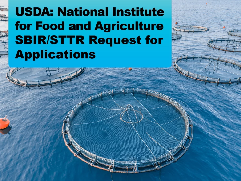 0224-03 USDA: National Institute for Food and Agriculture SBIR/STTR Request for Applications