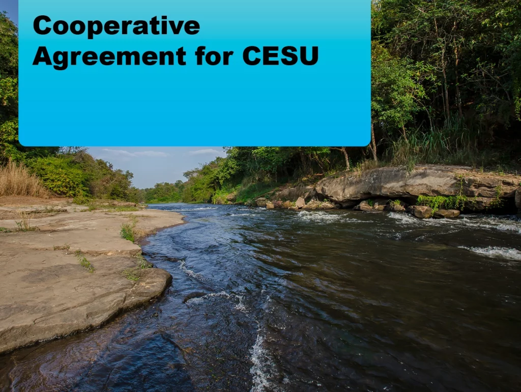 2024-03 Cooperative Agreement for CESU-affiliated Partner with Rocky Mountain Cooperative Ecosystem Studies Unit