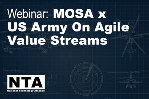 Webinar: MOSA x US Army On Agile Value Streams